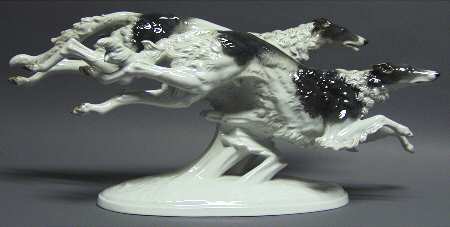 Rosenthal Figurine Borzoi Group - No Box