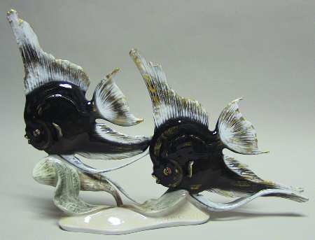 Rosenthal Figurine Scalare Group-Black - No Box