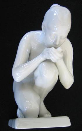 Rosenthal Figurine Nude Drinking - No Box