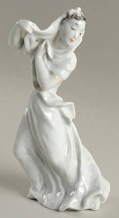 Rosenthal Figurine Capriccio-White Dress - No Box