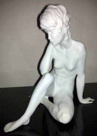 Rosenthal Figurine Sitting Nude - No Box