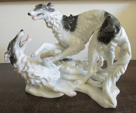 Rosenthal Figurine Borzois - Boxed