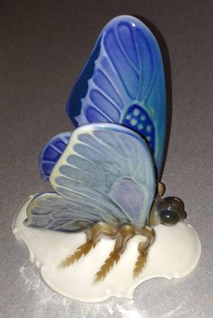 Rosenthal Figurine Butterfly-Blue - No Box