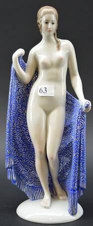 Rosenthal Figurine Nude Lady - No Box
