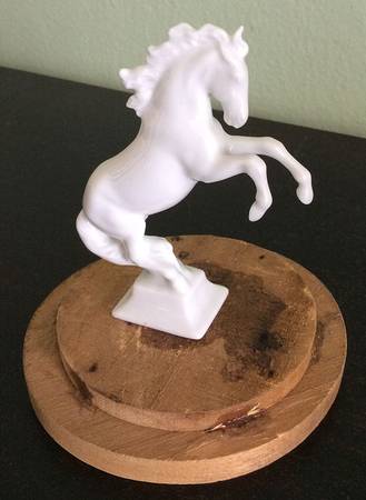 Rosenthal Figurine Rearing Horse-All White - No Box