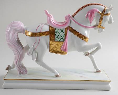 Rosenthal Figurine Horse-Pink - No Box