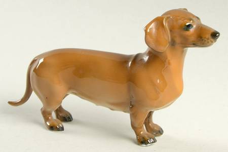 Rosenthal Figurine Dachshund-Standing/Straight Tail - No Box