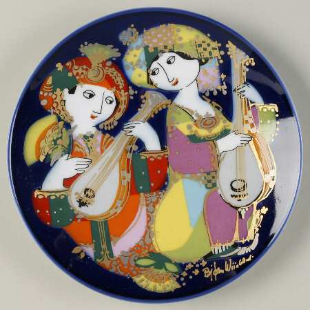 Fantasies & Fables Mandolin Players-Motif #2 - Boxed