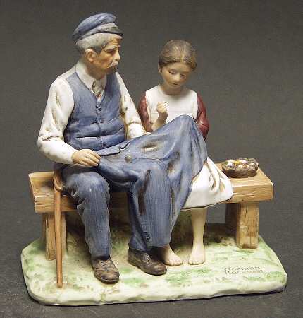 Rockwell Museum Figurine Lighthouse Keeper's Daughter - Boxed