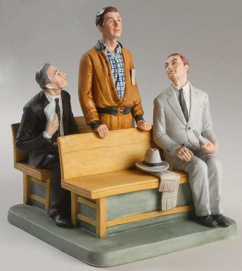 Rockwell Museum Figurine Freedom  Of Speech - Boxed