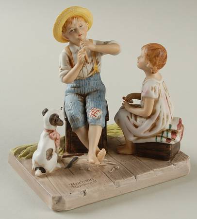 Rockwell Museum Figurine Music Master - No Box