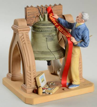 Rockwell Museum Figurine Celebration-No Wood Base - No Box