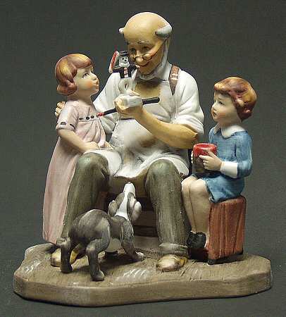 Rockwell Museum Figurine The Toymaker - With Box