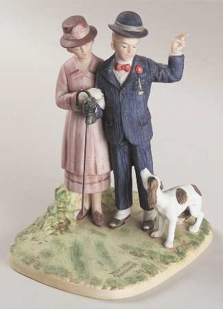 Rockwell Museum Figurine The Pest - Boxed