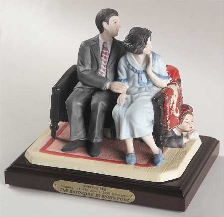 Rockwell Museum Figurine The Sneezing Spy - No Box