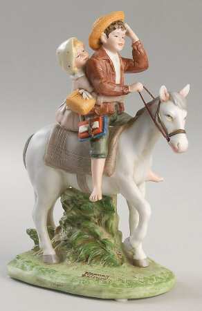 Norman Rockwell Classic Off To School - Boxed