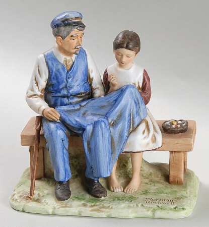 Norman Rockwell Classic Lighthouse Keepers Daughter - No Box