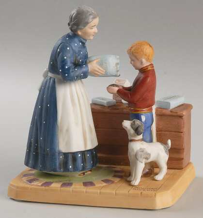Norman Rockwell Classic A Special Treat - Boxed