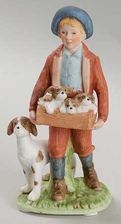 Norman Rockwell Classic Puppy Love - No Box