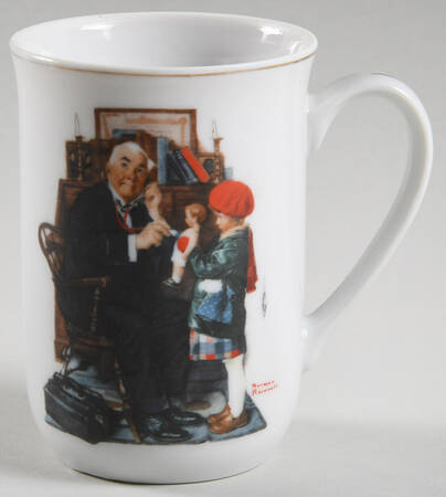 Rockwell Museum Mug Doctor And The Doll - No Box