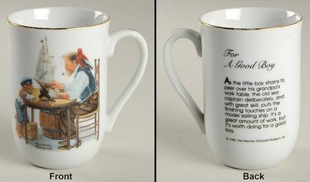 Rockwell Museum Mug For A Good Boy - No Box