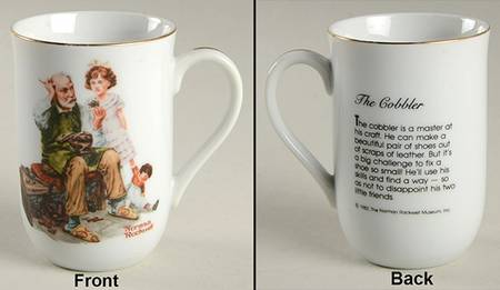 Rockwell Museum Mug The Cobbler - No Box