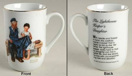 Rockwell Museum Mug The Lighthouse Keeper's Daughter - No Box
