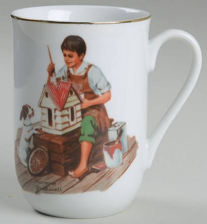 Rockwell Museum Mug A Dollhouse For Sis - No Box