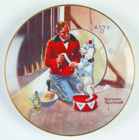 Classic Plate Collection While The Audience Waits - No Box