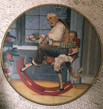Norman Rockwell Christmas The Christmas Gift - Boxed