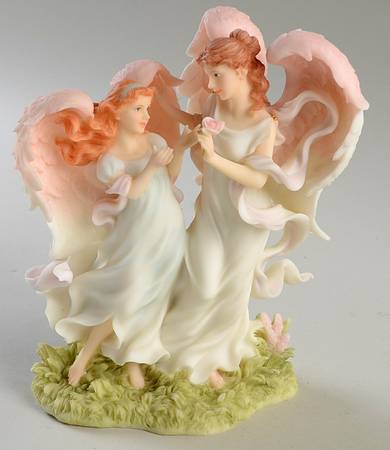 Seraphim Classic 7" Figure Heavenly Bond-Mothers & Daughters - Boxed