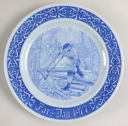 Fathers Day Plate Sawing - Boxed