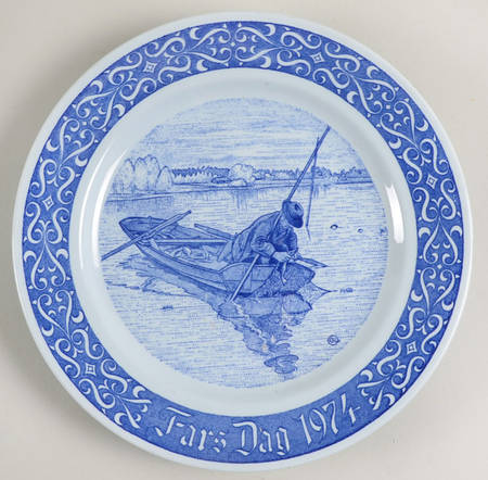 Fathers Day Plate Fishing - Boxed