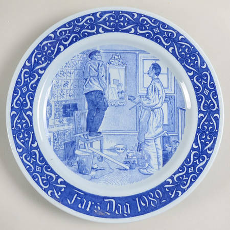 Fathers Day Plate House Servants - Boxed