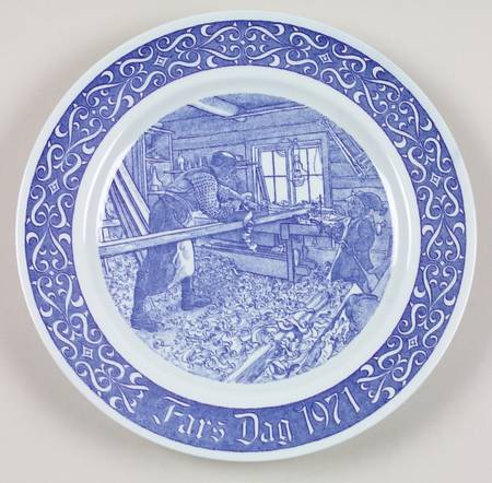 Fathers Day Plate by Rorstrand