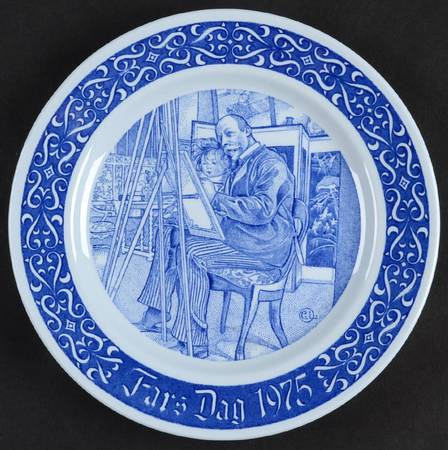 Fathers Day Plate Painting - Boxed