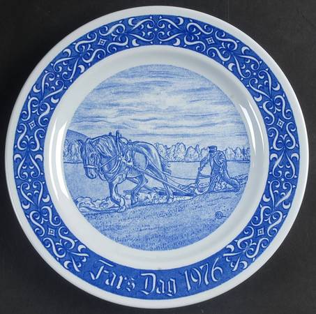 Fathers Day Plate Plowing - Boxed