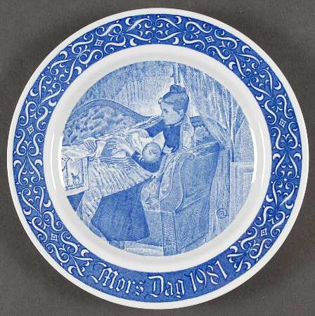Mother's Day Plate Karin With Brita - Boxed