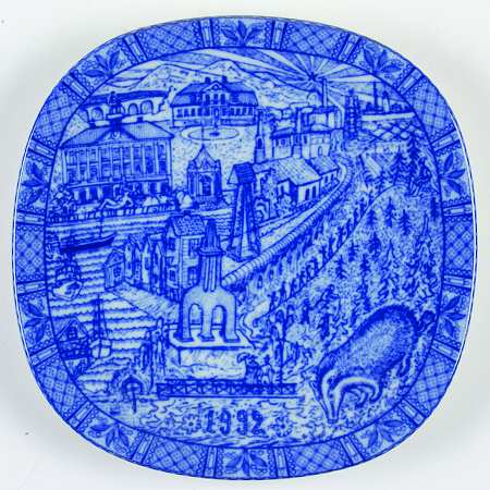 Rorstrand Christmas Plate Gastrikland,Lily Of The Valley - Boxed