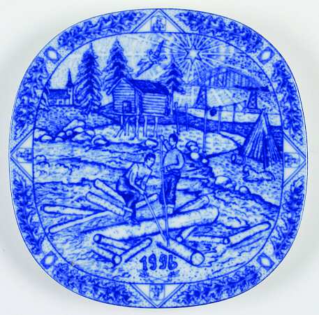 Rorstrand Christmas Plate 1996 - Boxed