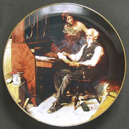Rockwell's Golden Moments The Love Letters - No Box