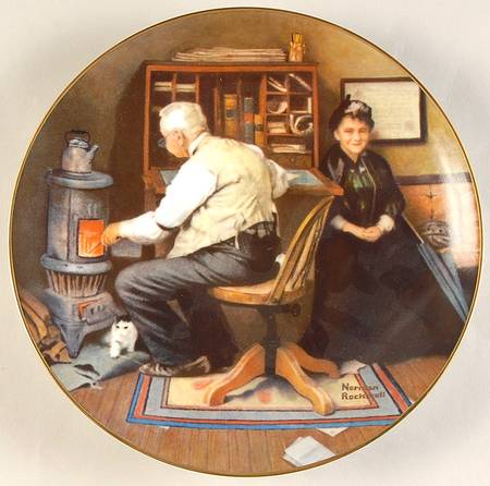 Rockwell's Golden Moments Keeping Company - Boxed
