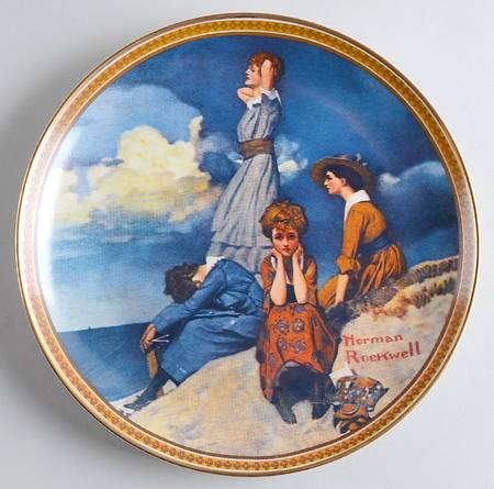 Rediscovered Women Waiting On The Shore - Boxed