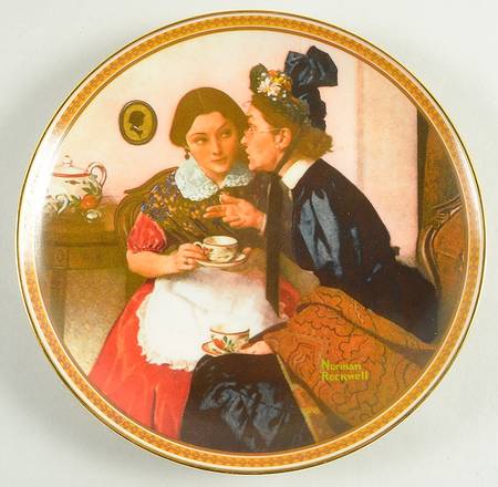 Rediscovered Women Gossiping In The Alcove - Boxed