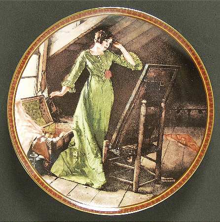 Rockwells Treasured Memories Quiet Reflections - With Box