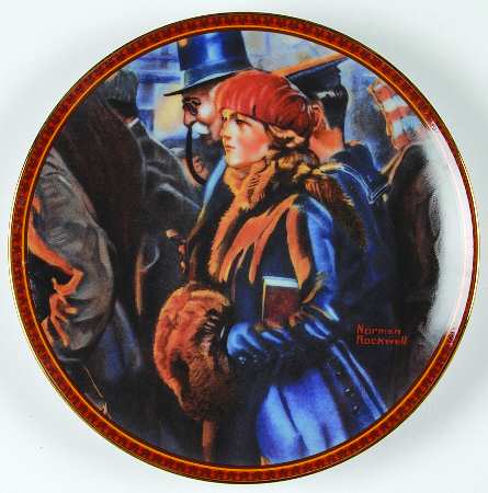 Rockwells Treasured Memories Evening Passage - Boxed