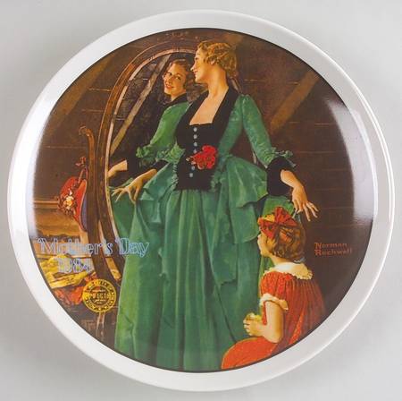 Mothers Day Plate Grandma's Courting Dress - Boxed