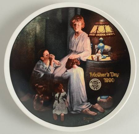 Mothers Day Plate Evening Prayers - Boxed