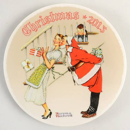Annual Christmas Plate Christmas Surprise - No Box 42