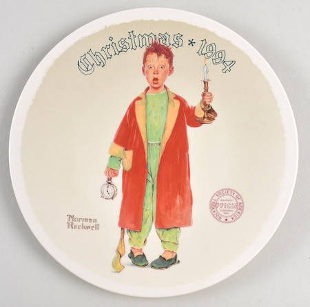 Annual Christmas Plate Christmas Marvel - No Box